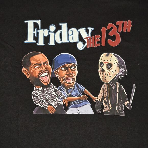 Friday The 13th Men's Medium T-shirt Black - Picture 1 of 6